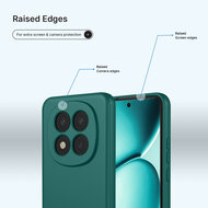 Xiaomi Redmi Note 15 Pro Plus 5G Hoesje - MobyDefend Matte Siliconen Backcover - Groen