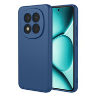 Xiaomi Redmi Note 15 Pro Plus 5G Hoesje - MobyDefend Matte Siliconen Backcover - Blauw