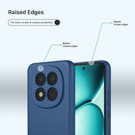Xiaomi Redmi Note 15 Pro Plus 5G Hoesje - MobyDefend Matte Siliconen Backcover - Blauw
