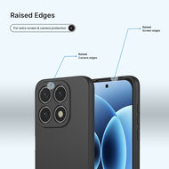 Xiaomi 17 Hoesje - MobyDefend Matte Siliconen Backcover - Zwart