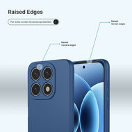 Xiaomi 17 Hoesje - MobyDefend Matte Siliconen Backcover - Blauw
