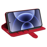 Xiaomi 17 Hoesje - MobyDefend Wallet Book Case (Sluiting Achterkant) - Rood