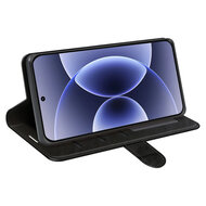Xiaomi 17 Hoesje - MobyDefend Wallet Book Case (Sluiting Achterkant) - Zwart