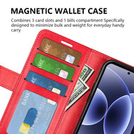 Xiaomi 17 Hoesje - MobyDefend Wallet Book Case (Sluiting Achterkant) - Bruin