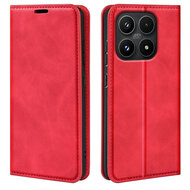 Xiaomi 17 Hoesje - MobyDefend Luxe Wallet Bookcase (Magnetische Sluiting) - Rood