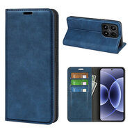 Xiaomi 17 Hoesje - MobyDefend Luxe Wallet Bookcase (Magnetische Sluiting) - Blauw