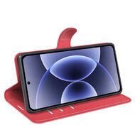 Xiaomi 17 Hoesje - MobyDefend Kunstleren Wallet Book Case (Sluiting Voorkant) - Rood