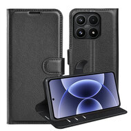 Xiaomi 17 Hoesje - MobyDefend Kunstleren Wallet Book Case (Sluiting Voorkant) - Zwart