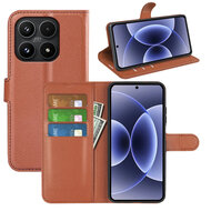 Xiaomi 17 Hoesje - MobyDefend Kunstleren Wallet Book Case (Sluiting Voorkant) - Bruin