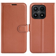 Xiaomi 17 Hoesje - MobyDefend Kunstleren Wallet Book Case (Sluiting Voorkant) - Bruin