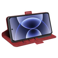 Xiaomi 17 Hoesje - MobyDefend Luxe Wallet Book Case (Sluiting Zijkant) - Rood