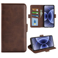 Xiaomi 17 Hoesje - MobyDefend Luxe Wallet Book Case (Sluiting Zijkant) - Bruin