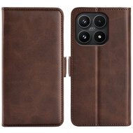Xiaomi 17 Hoesje - MobyDefend Luxe Wallet Book Case (Sluiting Zijkant) - Bruin