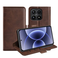 Xiaomi 17 Hoesje - MobyDefend Luxe Wallet Book Case (Sluiting Zijkant) - Bruin