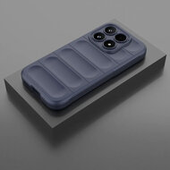 Xiaomi 17 Hoesje - MobyDefend TPU Gripcase - Blauw