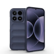 Xiaomi 17 Hoesje - MobyDefend TPU Gripcase - Blauw