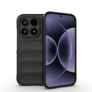 Xiaomi 17 Hoesje - MobyDefend TPU Gripcase - Zwart