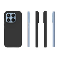 Xiaomi 17 Hoesje - MobyDefend TPU Backcover - Mat Zwart