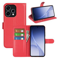 Oppo Reno15 Hoesje - MobyDefend Kunstleren Wallet Book Case (Sluiting Voorkant) - Rood