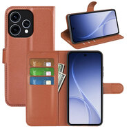 Oppo Reno15 Hoesje - MobyDefend Kunstleren Wallet Book Case (Sluiting Voorkant) - Bruin