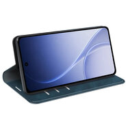 Oppo Reno15 Hoesje - MobyDefend Luxe Wallet Bookcase (Magnetische Sluiting) - Blauw
