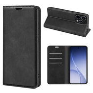 Oppo Reno15 Hoesje - MobyDefend Luxe Wallet Bookcase (Magnetische Sluiting) - Zwart