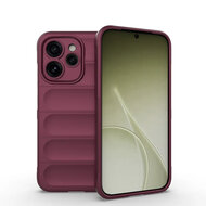 Oppo Reno15 Pro Hoesje - MobyDefend TPU Gripcase - Donkerpaars