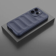 Oppo Reno15 Pro Hoesje - MobyDefend TPU Gripcase - Blauw