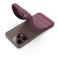 Oppo Reno15 Hoesje - MobyDefend TPU Gripcase - Donkerpaars