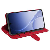 Oppo Reno15 Hoesje - MobyDefend Wallet Book Case (Sluiting Achterkant) - Rood