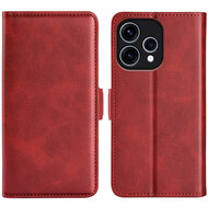 Oppo Reno15 Hoesje - MobyDefend Luxe Wallet Book Case (Sluiting Zijkant) - Rood