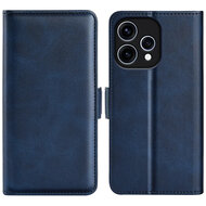Oppo Reno15 Hoesje - MobyDefend Luxe Wallet Book Case (Sluiting Zijkant) - Blauw
