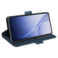 Oppo Reno15 Hoesje - MobyDefend Luxe Wallet Book Case (Sluiting Zijkant) - Blauw
