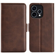 Oppo Reno15 Hoesje - MobyDefend Luxe Wallet Book Case (Sluiting Zijkant) - Bruin