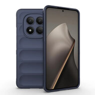 Xiaomi Redmi Note 15 Pro 4G Hoesje - MobyDefend TPU Gripcase - Blauw
