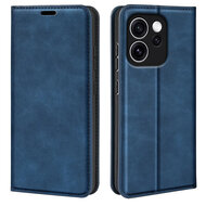 Oppo Reno15 F / Oppo Reno15 FS Hoesje - MobyDefend Luxe Wallet Bookcase (Magnetische Sluiting) - Blauw