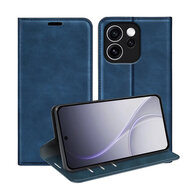 Oppo Reno15 F / Oppo Reno15 FS Hoesje - MobyDefend Luxe Wallet Bookcase (Magnetische Sluiting) - Blauw