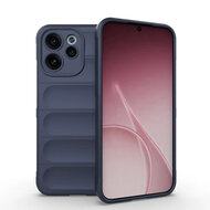 Oppo Reno15 F / Oppo Reno15 FS Hoesje - MobyDefend TPU Gripcase - Blauw