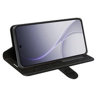 Oppo Reno15 F / Oppo Reno15 FS Hoesje - MobyDefend Wallet Book Case (Sluiting Achterkant) - Zwart
