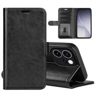 Oppo Reno15 F / Oppo Reno15 FS Hoesje - MobyDefend Wallet Book Case (Sluiting Achterkant) - Zwart