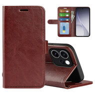 Oppo Reno15 F / Oppo Reno15 FS Hoesje - MobyDefend Wallet Book Case (Sluiting Achterkant) - Bruin