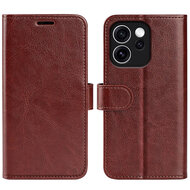Oppo Reno15 F / Oppo Reno15 FS Hoesje - MobyDefend Wallet Book Case (Sluiting Achterkant) - Bruin