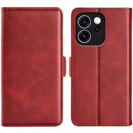 Oppo Reno15 F / Oppo Reno15 FS Hoesje - MobyDefend Luxe Wallet Book Case (Sluiting Zijkant) - Rood