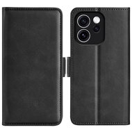 Oppo Reno15 F / Oppo Reno15 FS Hoesje - MobyDefend Luxe Wallet Book Case (Sluiting Zijkant) - Zwart
