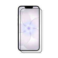 2-Pack iPhone 17e Screenprotectors - MobyDefend Screensavers Met Zwarte Randen - Gehard Glas 