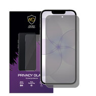 MobyDefend iPhone 17e Screenprotector - Matte Privacy Glass Screensaver