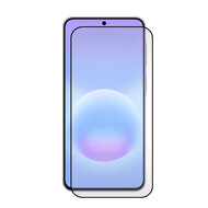 3-Pack Samsung Galaxy A57 Screenprotectors - MobyDefend Screensavers Met Zwarte Randen - Gehard Glas 