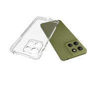 Motorola Moto G17 / Motorola Moto G17 Power Hoesje - MobyDefend Transparante Shockproof TPU Backcover - Verstevigde Hoeken - Volledig Doorzichtig