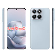 Motorola Edge 70 Fusion Hoesje - MobyDefend Transparante TPU Backcover - Volledig Doorzichtig