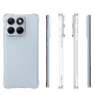 Motorola Edge 70 Fusion Hoesje - MobyDefend Transparante Shockproof TPU Backcover - Verstevigde Hoeken - Volledig Doorzichtig